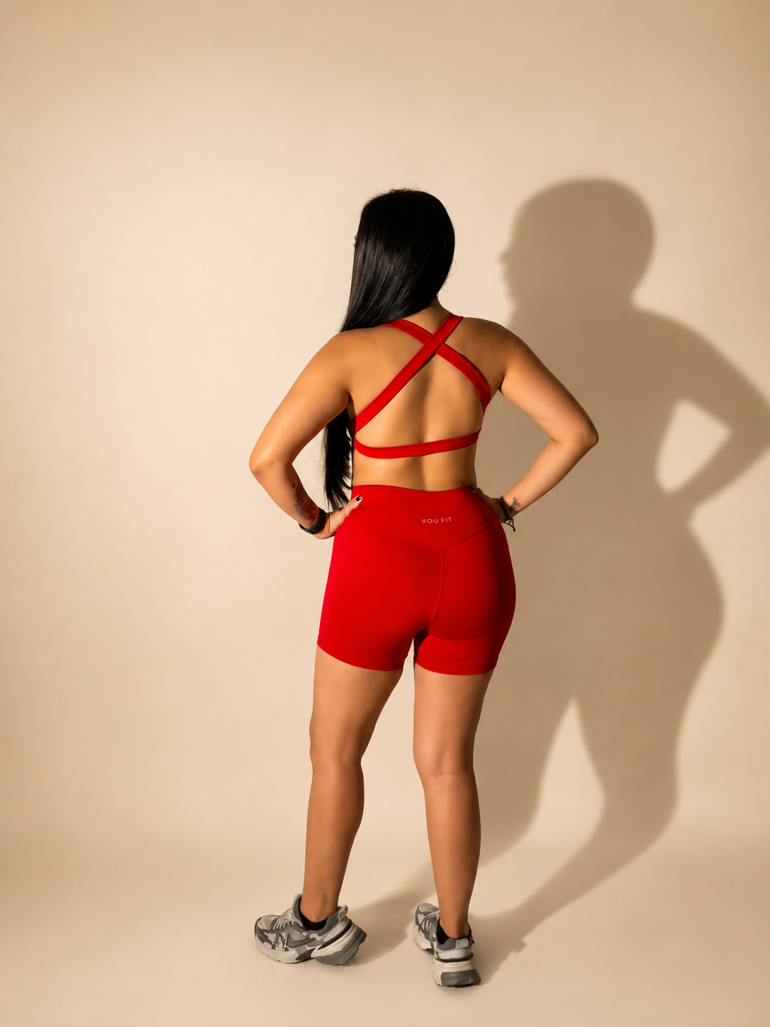 Top Strapless Rojo