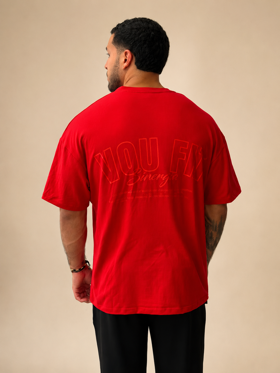 Oversized Move Rojo