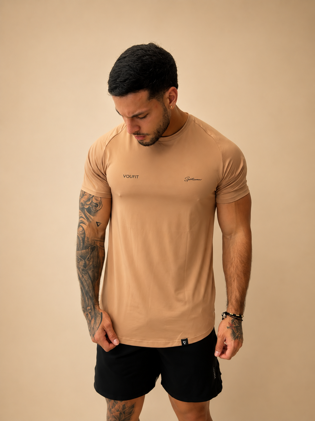Camiseta Ranglan Marron