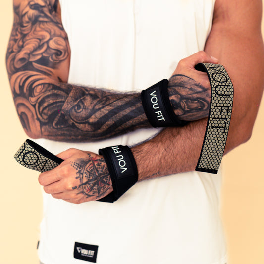 Straps Levantamiento VFT Gris