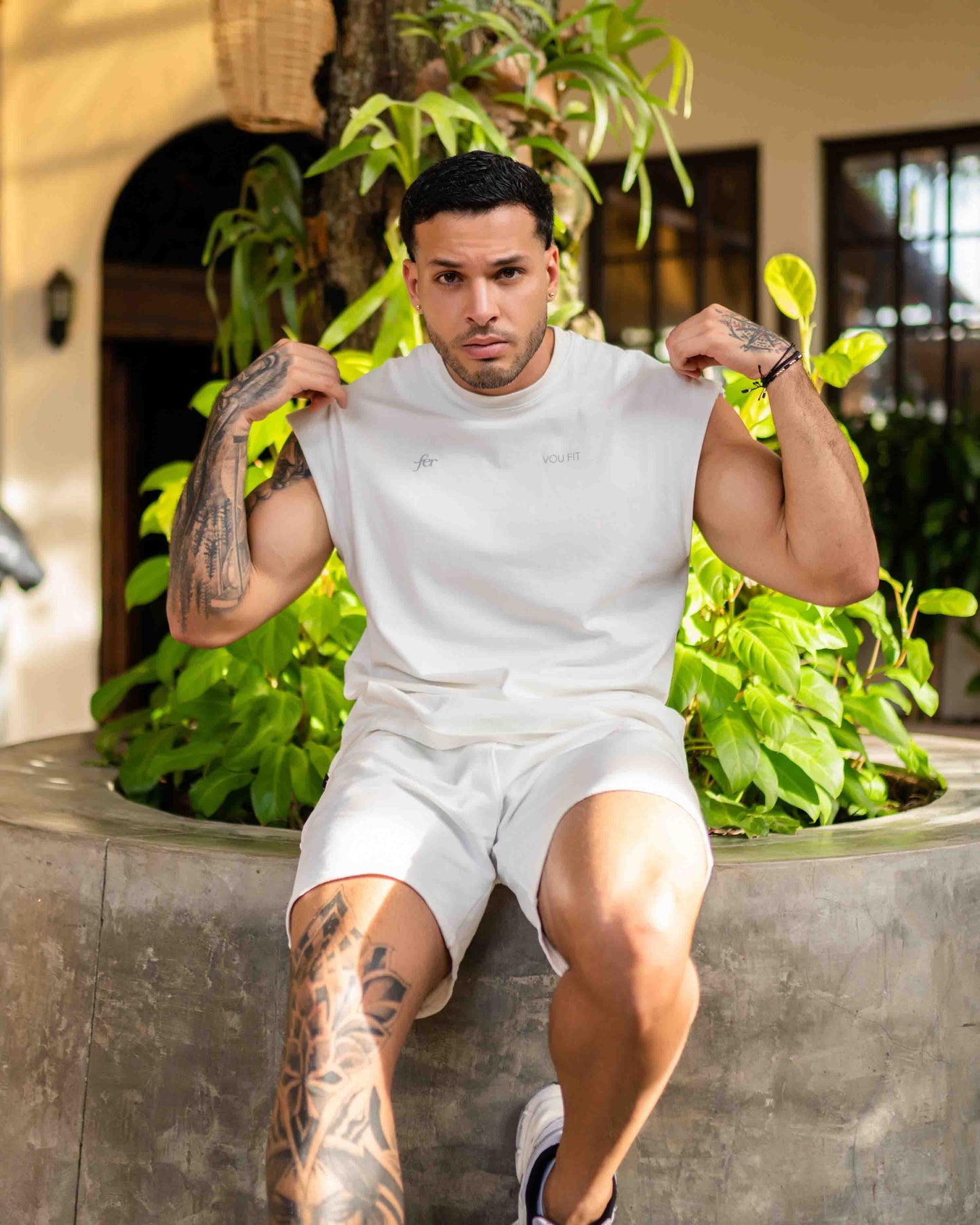 Camisilla Noir Blanco