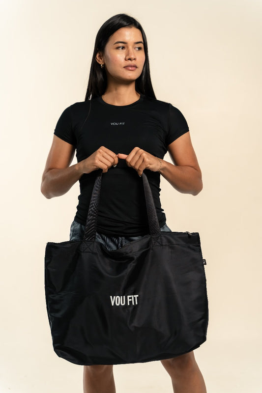 Totebag Vou Fit Negro
