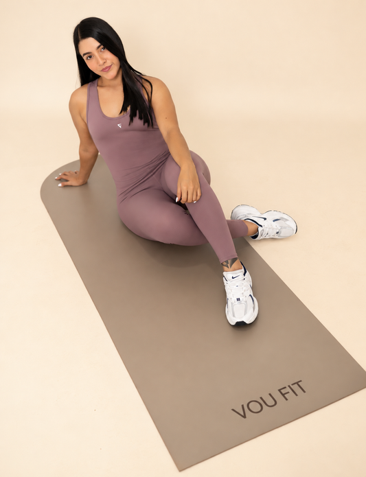 Mat De Yoga Luxury Beige