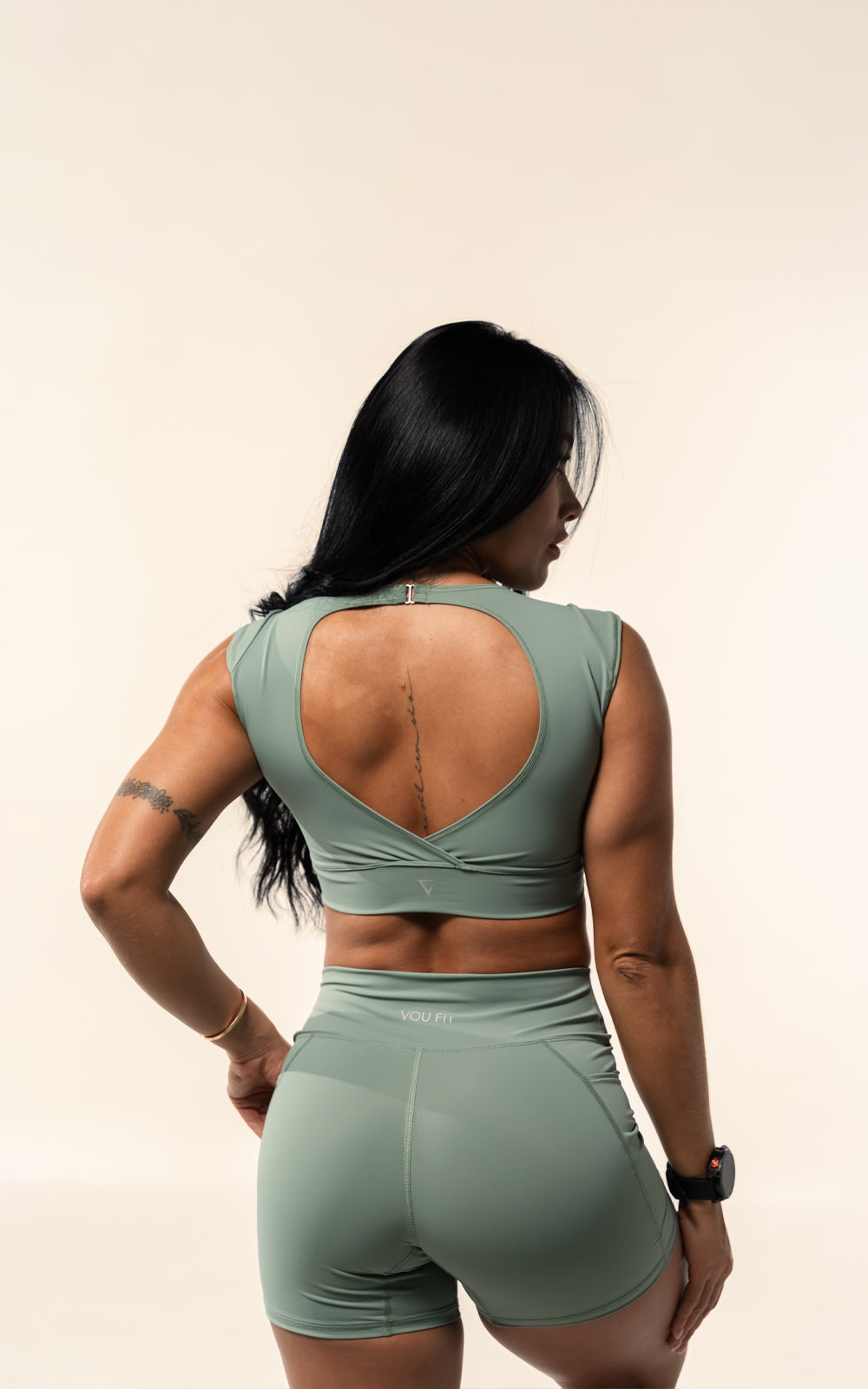 Crop Top Evo Menta