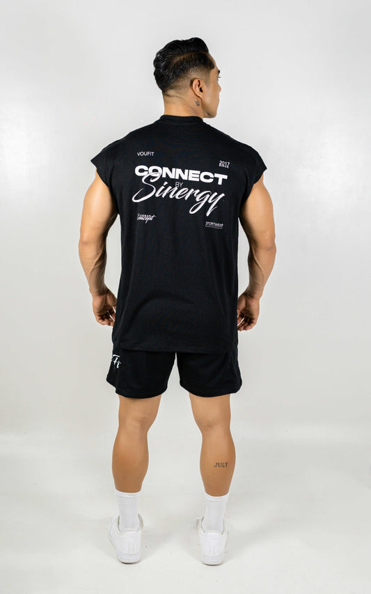 Camisilla Thank Negra