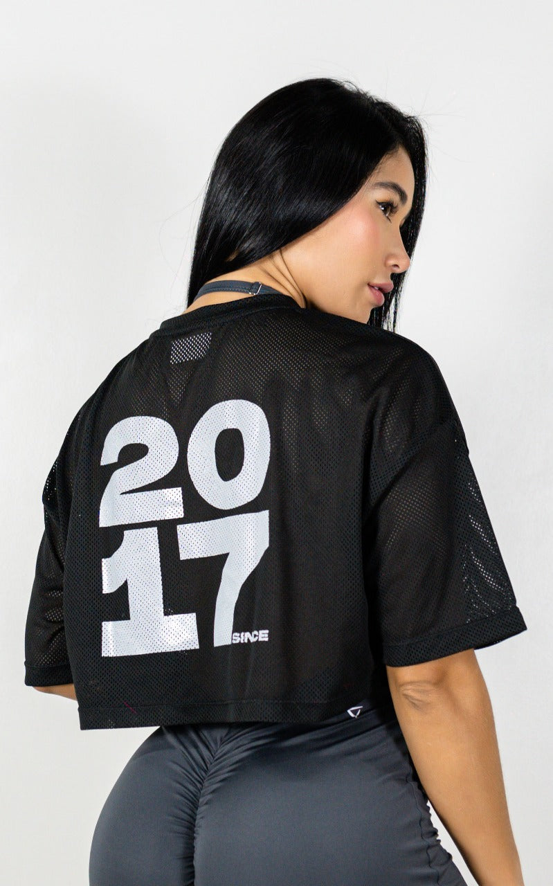 OVERSIZED SLAM CORTA NEGRO