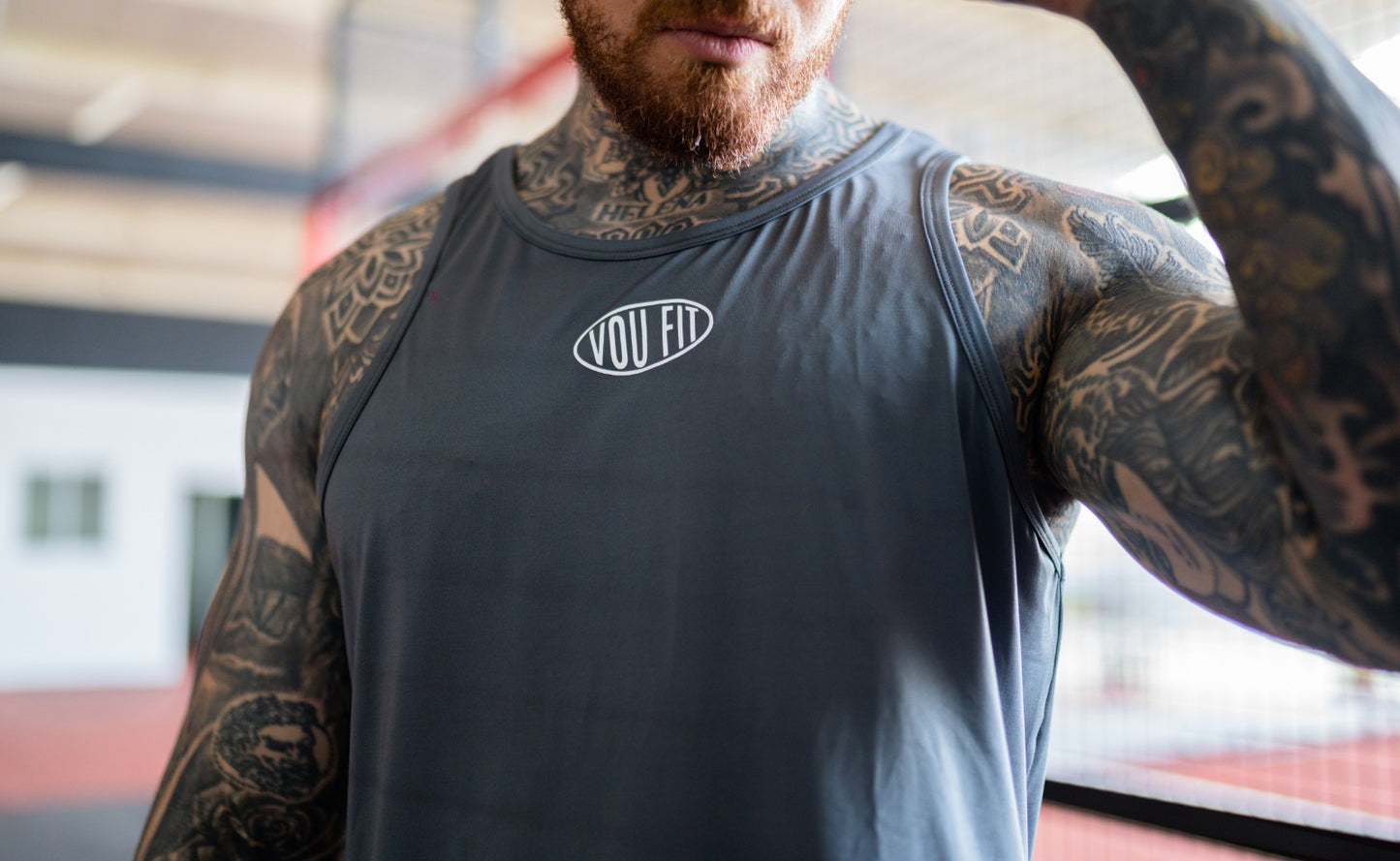 CAMISILLA ATHLETIC SYNERGY GRIS