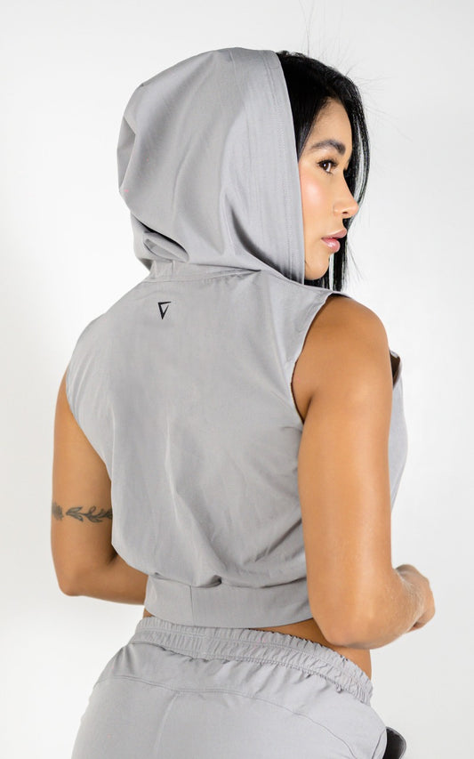 CHOMPA SINERGY GRIS CLARO