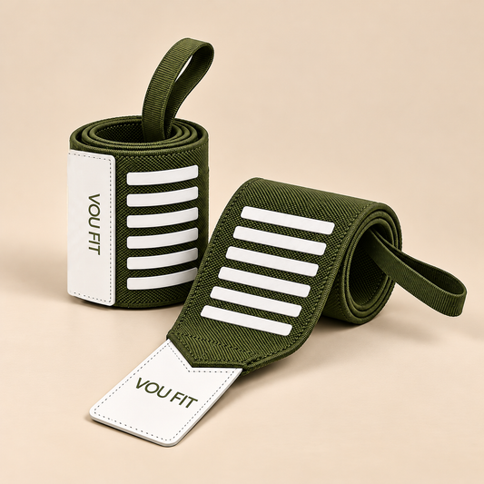 Muñequeras Flex Verde Militar