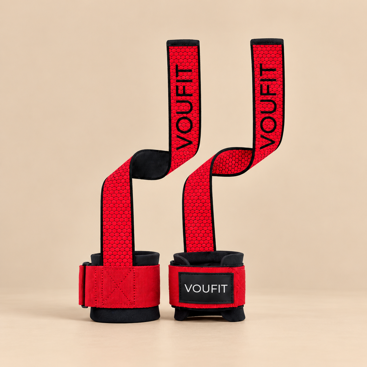 Straps Levantamiento VFT Rojo