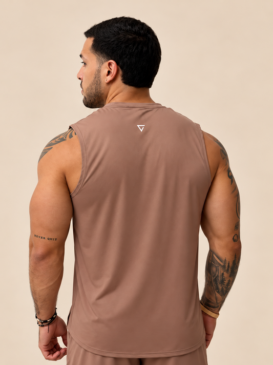 Camisilla Classic Summer Marrón