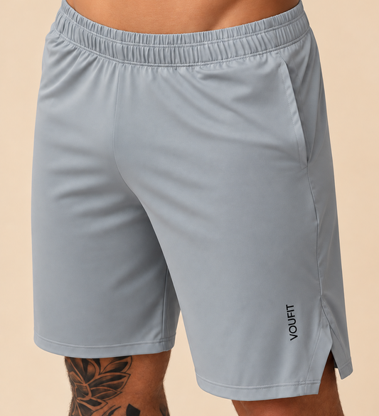 Pantaloneta Abertura Summer Gris Claro