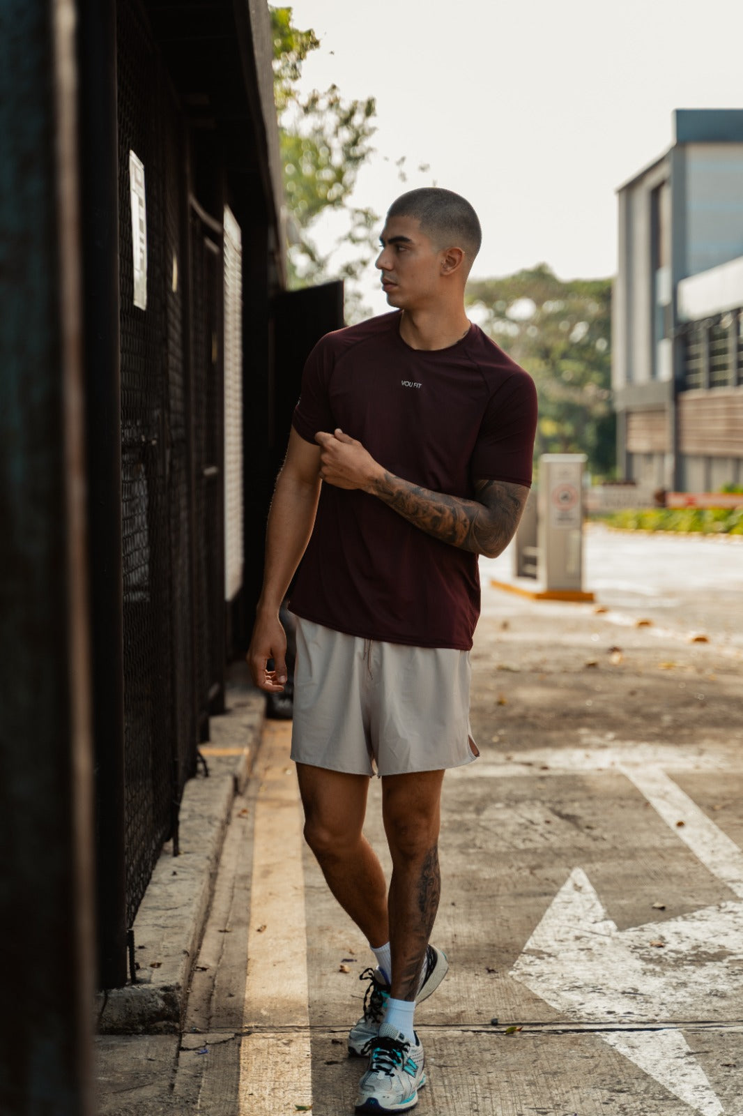 Pantaloneta Magno Beige