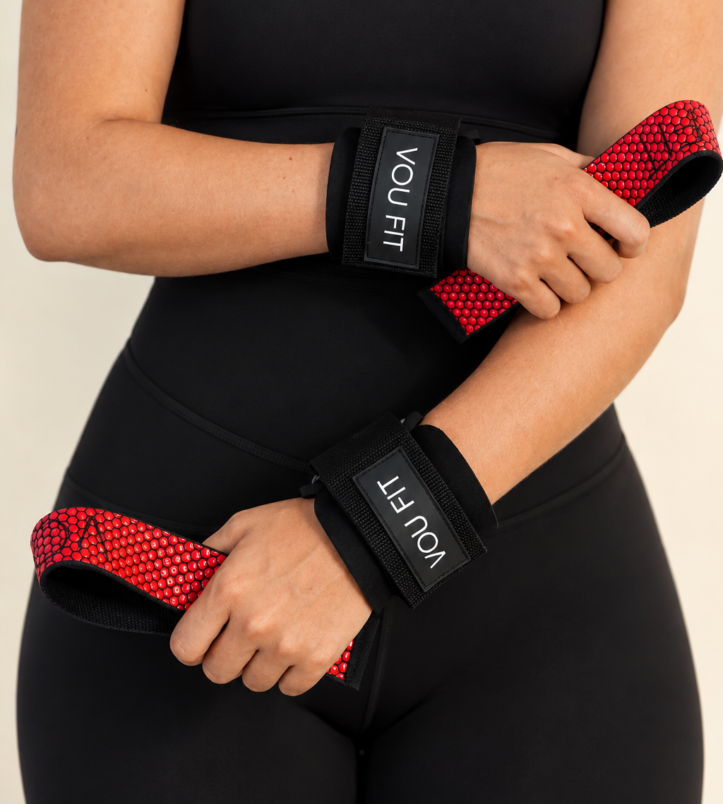 Straps Levantamiento VFT Rojo
