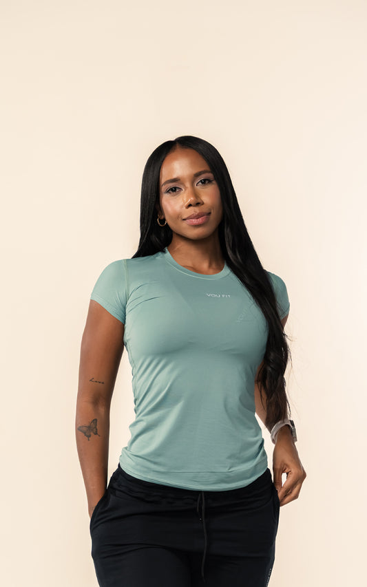 Blusa Cross Menta