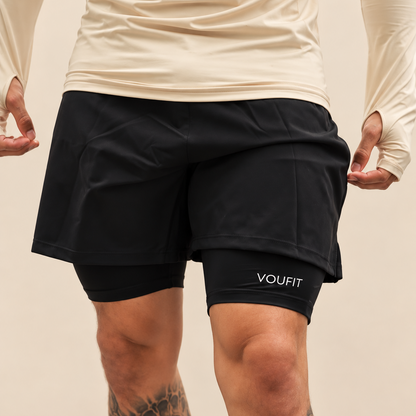 Pantaloneta Flexirun Negra