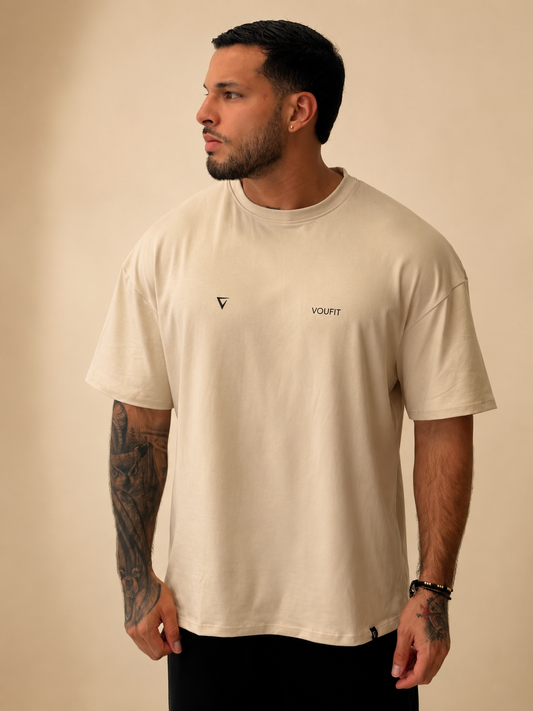 Oversized Move Beige