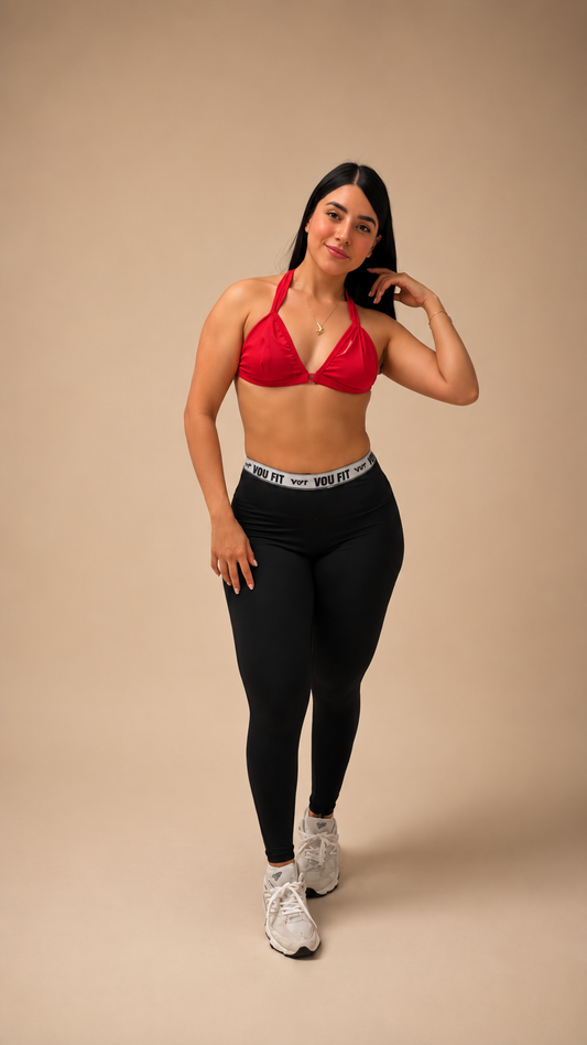 Top Bra Rojo