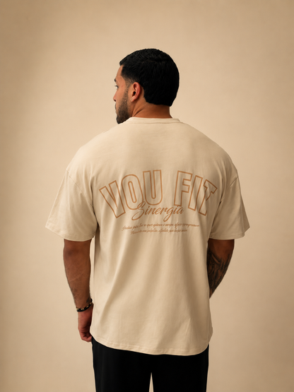 Oversized Move Beige