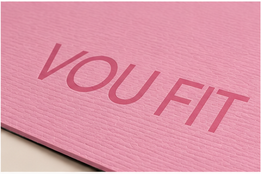 Mat De Yoga Luxury Rosado