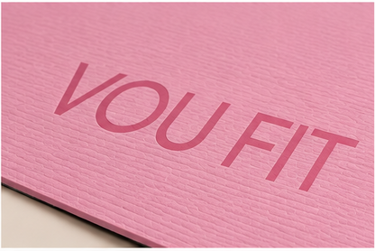 Mat De Yoga Luxury Rosado