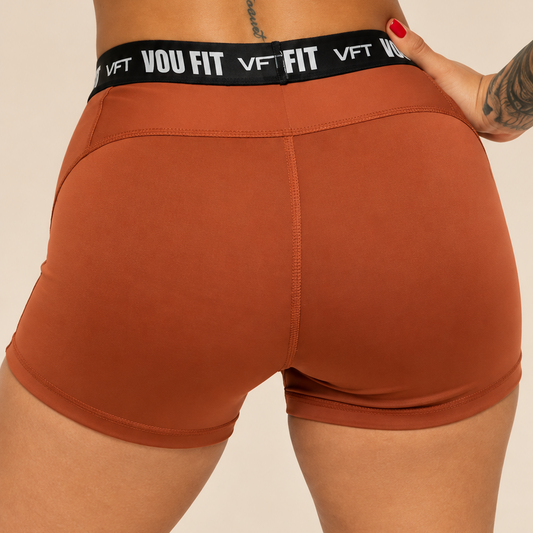 Short Banda Terracota