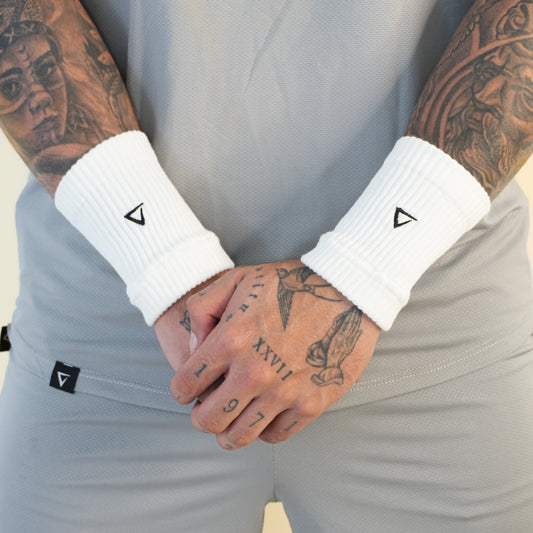 Muñequera Deportiva Blanco