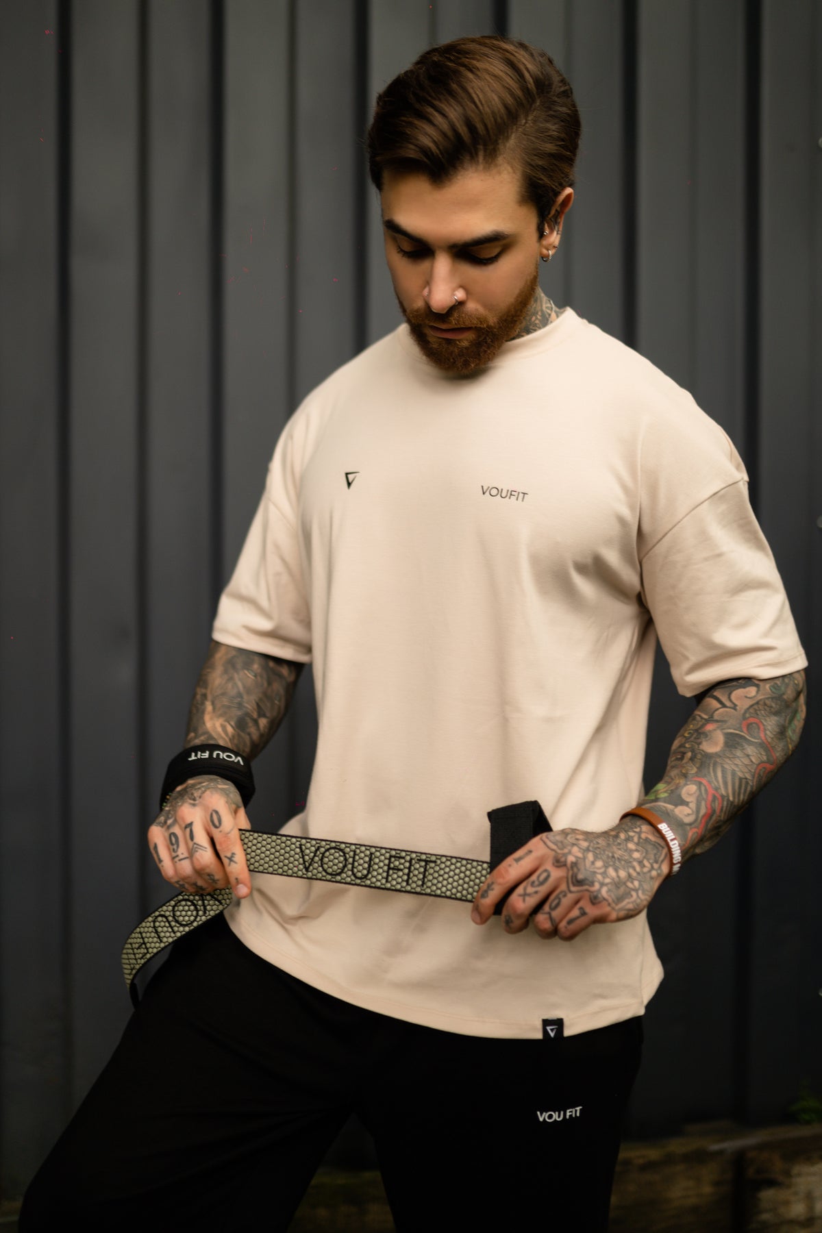 Straps Levantamiento VFT Gris
