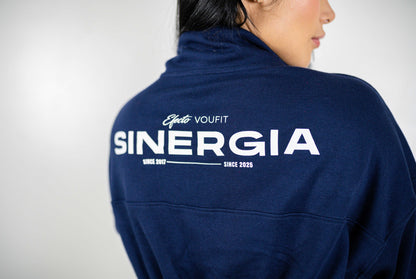 HOODIE CORTO BLITZ AZUL OSCURO