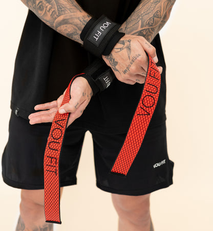 Straps Levantamiento VFT Rojo