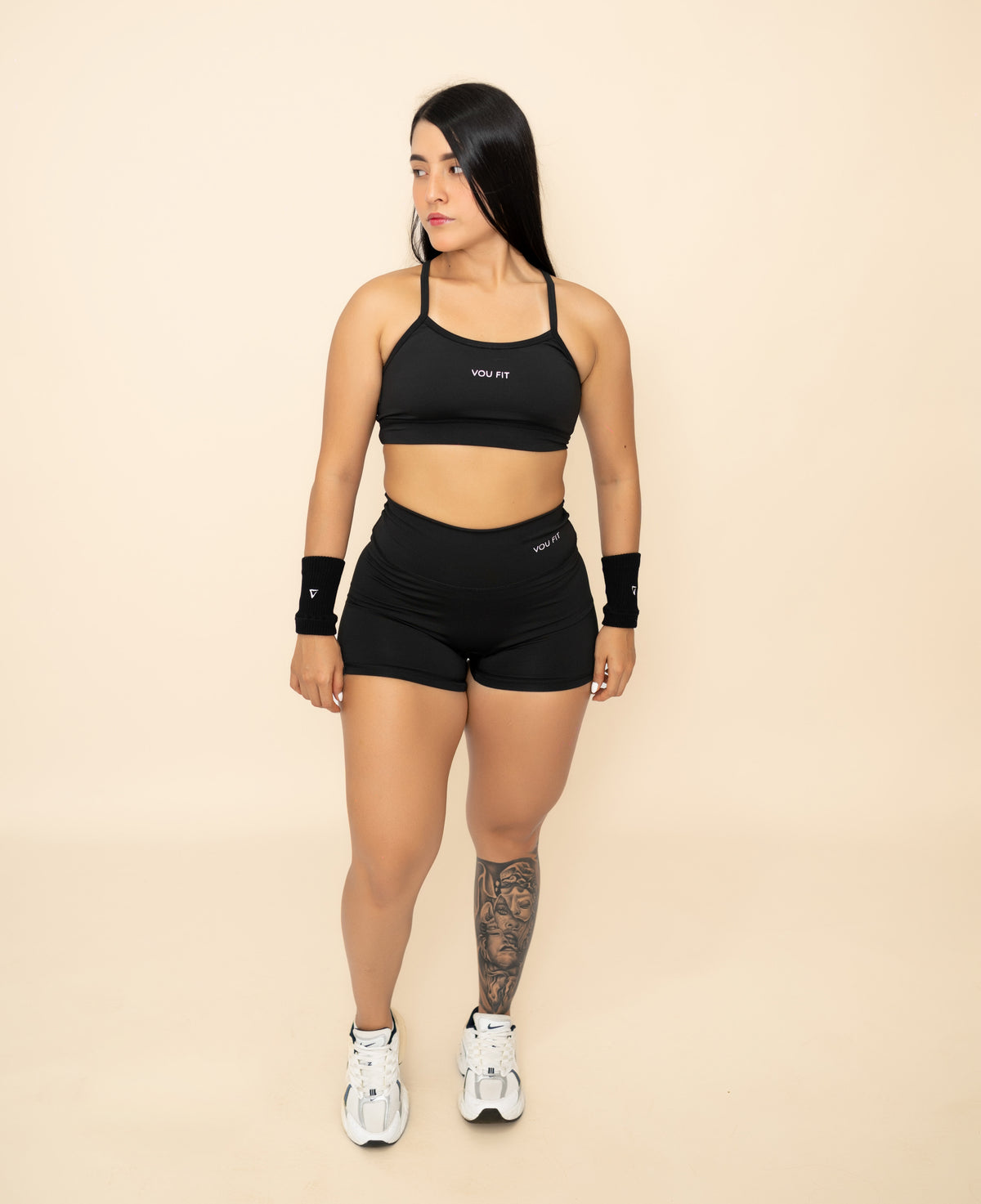 Muñequera Deportiva Negro