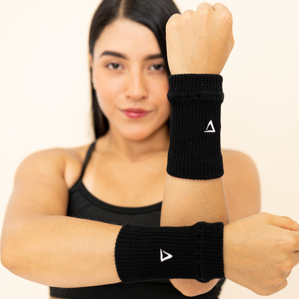 Muñequera Deportiva Negro
