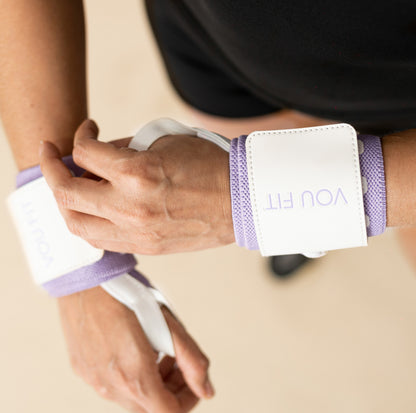 Muñequeras Flex Morado