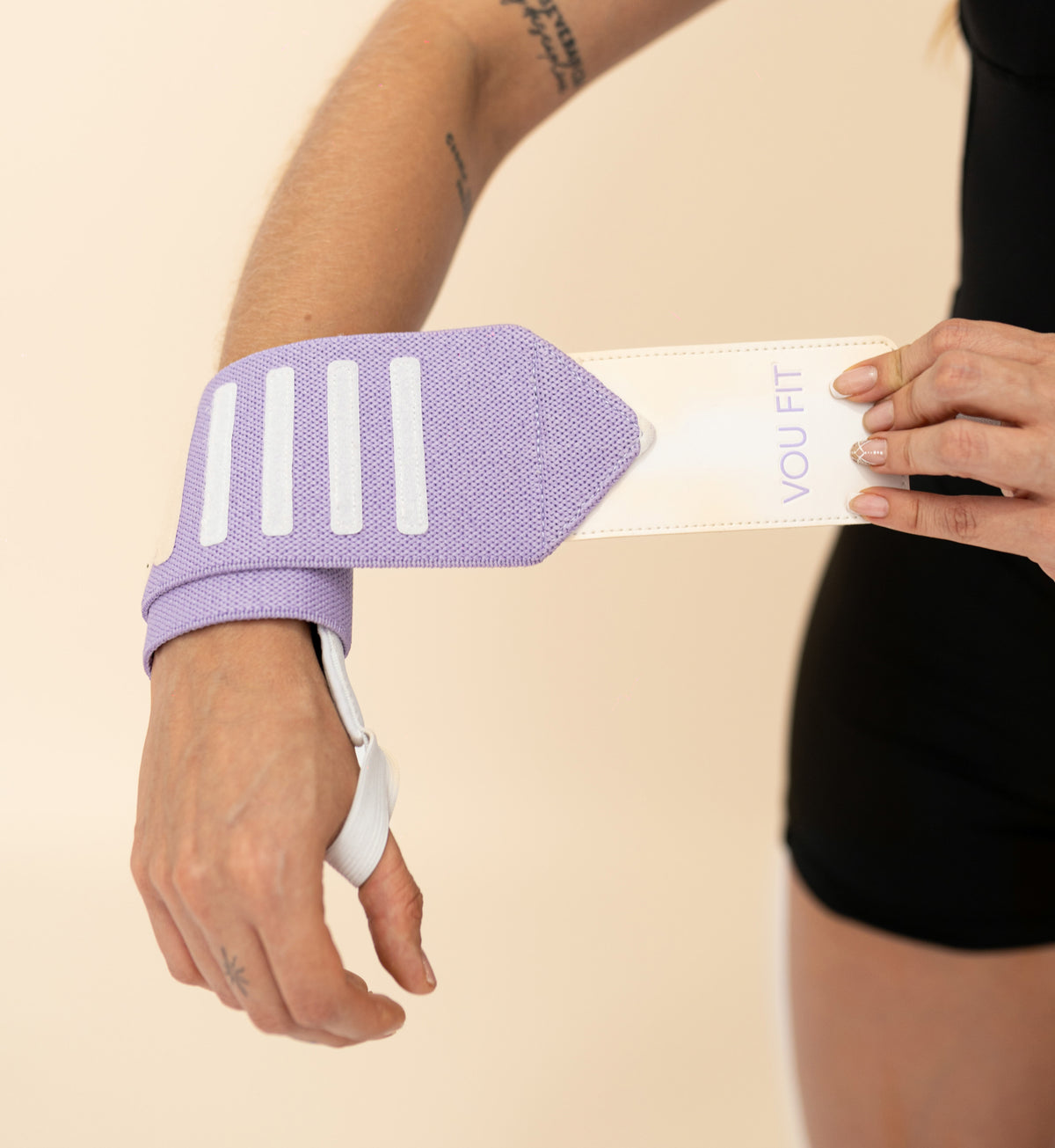 Muñequeras Flex Morado