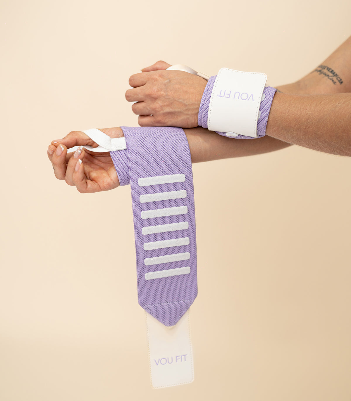 Muñequeras Flex Morado