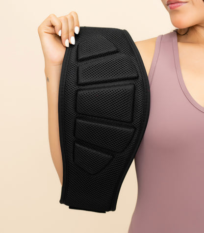 Cinturón Lumbar De Fuerza Negro
