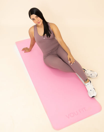 Mat De Yoga Regular Rosado