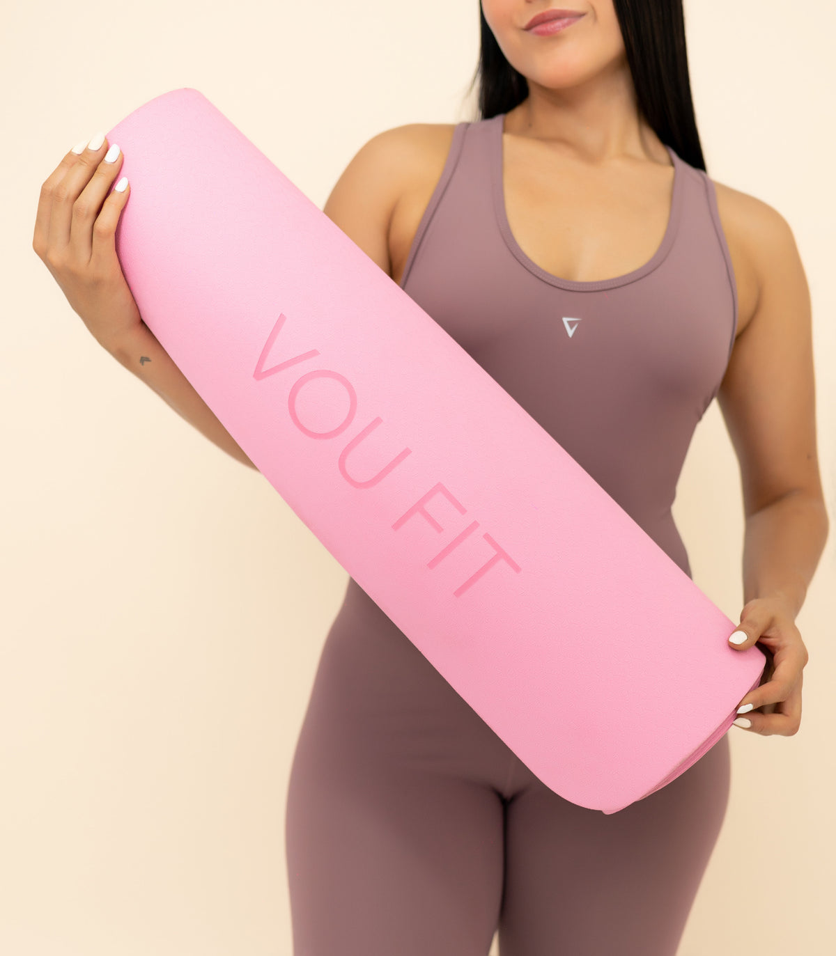 Mat De Yoga Regular Rosado