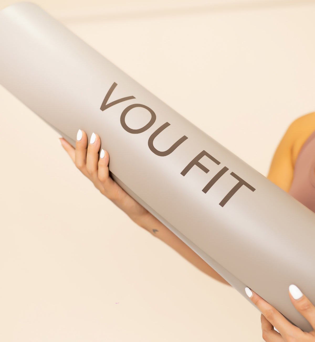 Mat De Yoga Luxury Beige