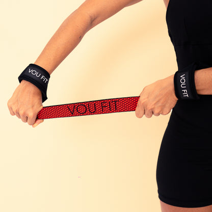 Straps Levantamiento VFT Rojo