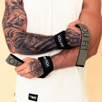 Straps Levantamiento VFT Gris