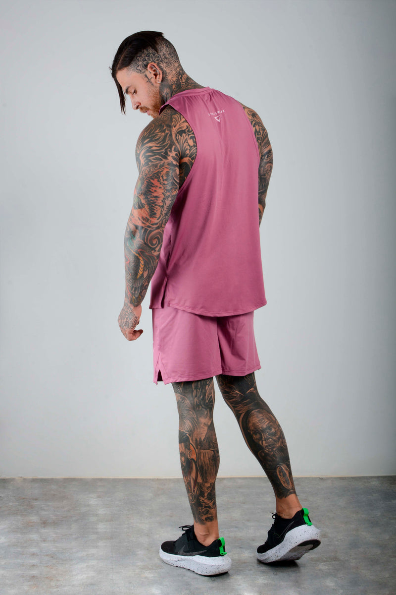 Camisilla Neck Summer Rosa