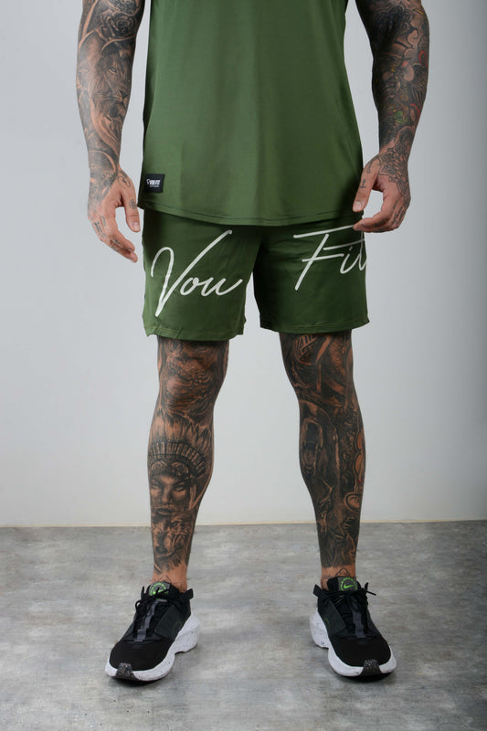 Pantaloneta Abertura Summer Verde Militar
