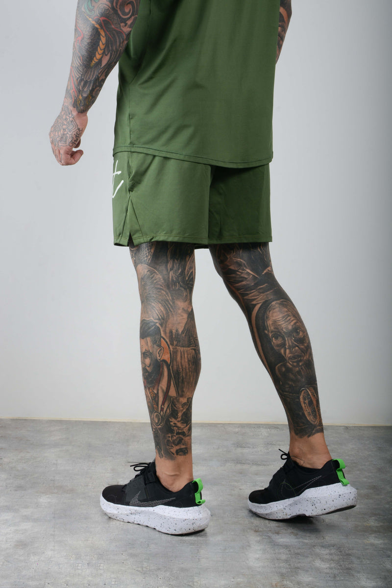 Pantaloneta Abertura Summer Verde Militar