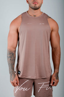  Camisilla Neck Summer Marrón