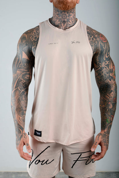 Camisilla Neck Summer Beige