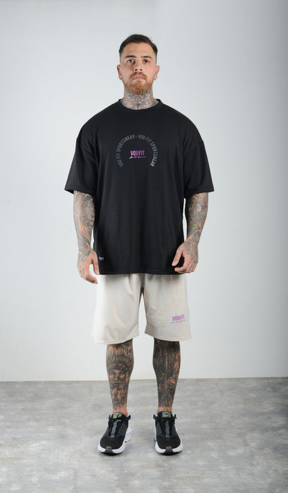 Camiseta Oversized Sport Negro
