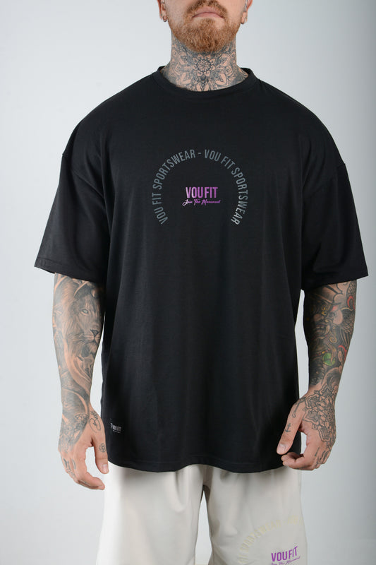 Camiseta Oversized Sport Negro