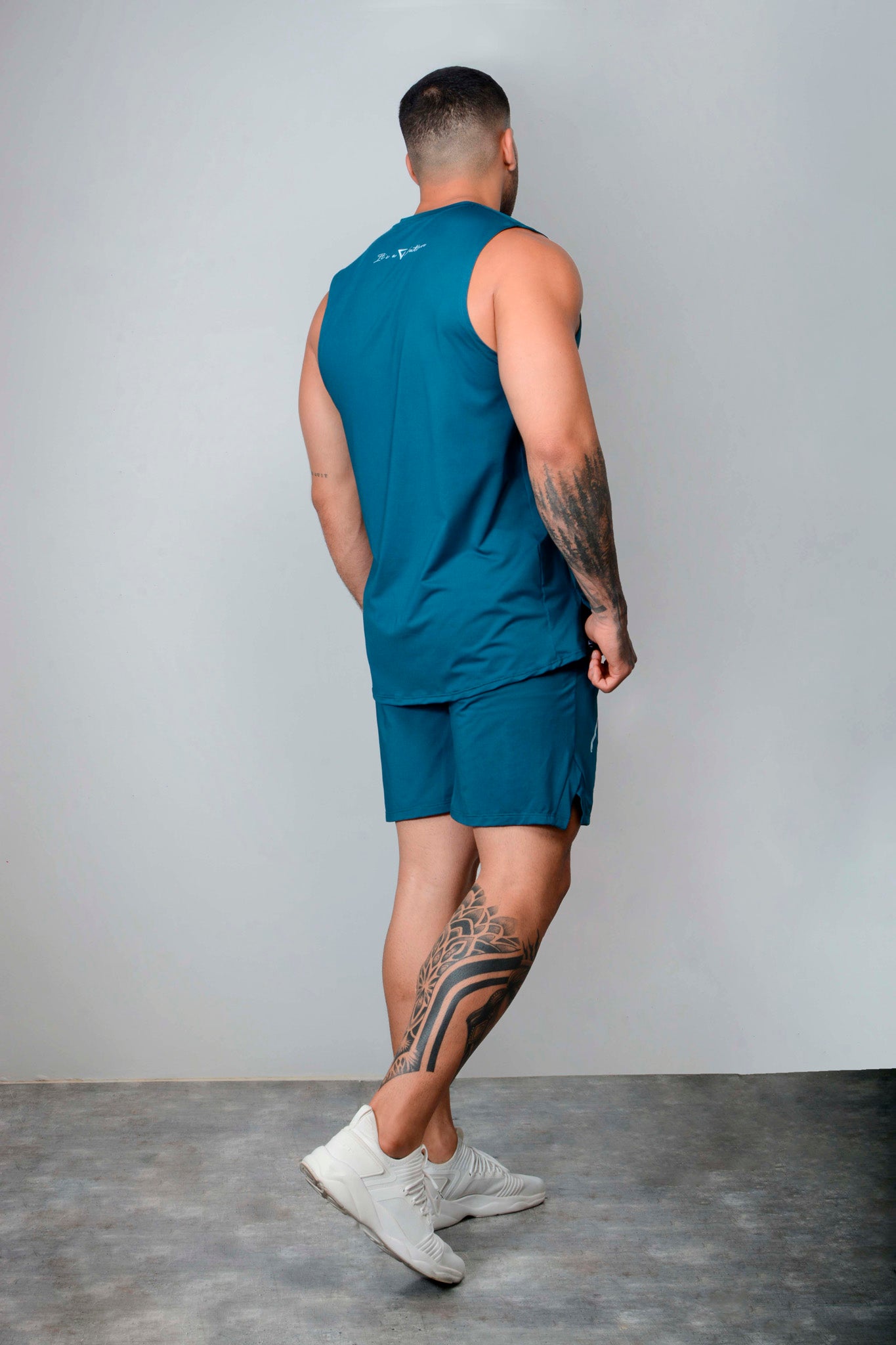 Camisilla Classic Summer azul Petróleo