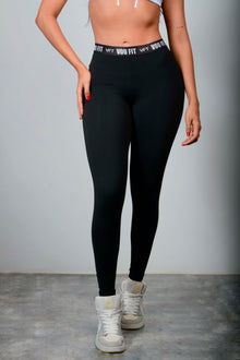  Leggin Banda Negro